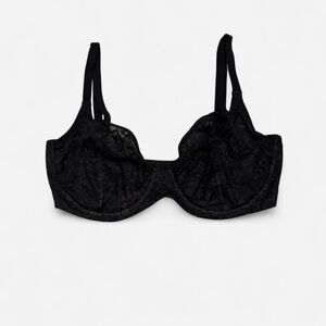 Victoria's Secret Black Lace Underwire Bra